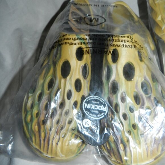 ROCKIN CLOGS UNISEX GLADES GREEN LIGHTWEIGHT WATERPROOF DURABLE SHOES NWT! - Picture 5 of 14